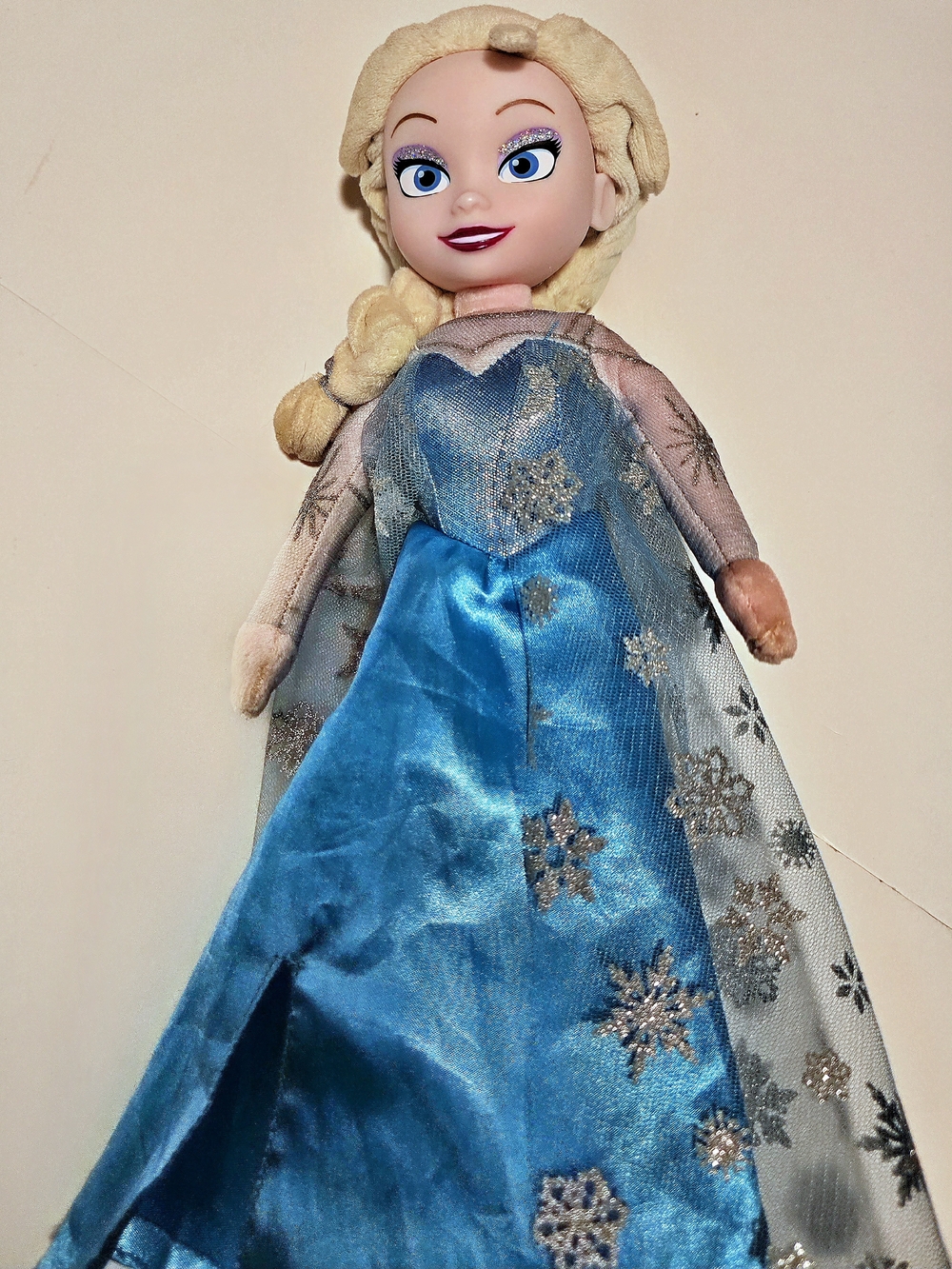 Disney Blue & Blonde Princess Plush Doll - Blue